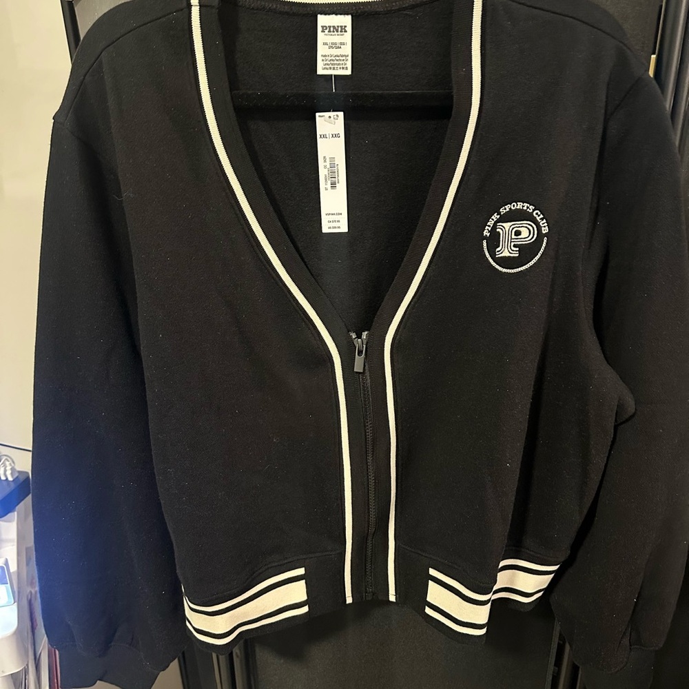 PINK Victoria's Secret Black Cardigan